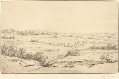 Ebene La plaine von Alphonse Legros