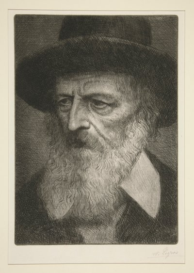 Porträt von Tennyson von Alphonse Legros