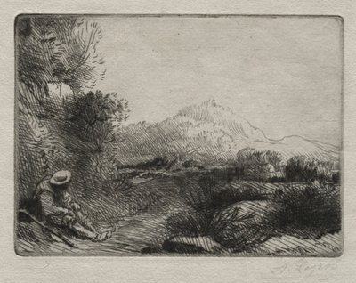 Ruhe des Reisenden von Alphonse Legros