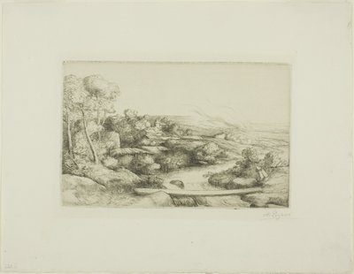 Die Fußgängerbrücke von Alphonse Legros
