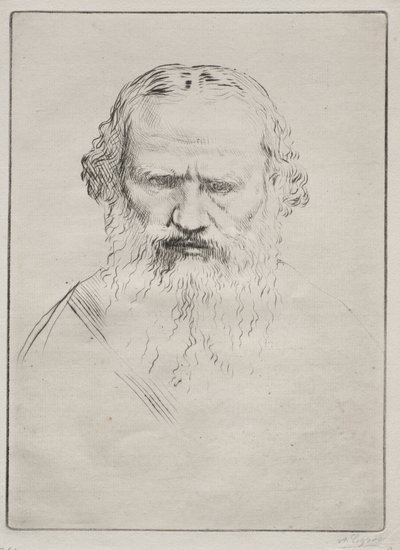 Tolstoi von Alphonse Legros