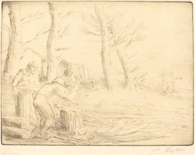 Radmacher Un charron von Alphonse Legros