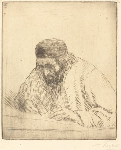 Schriftsteller von Alphonse Legros