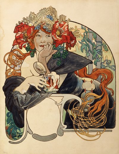 Biere de la Meuse von Alphonse Mucha