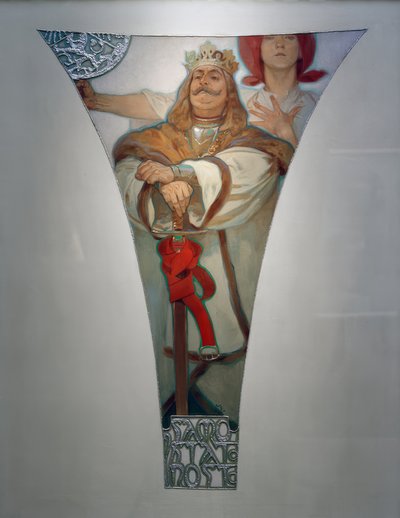 Schöpferische Kraft – Jan von Pernstejn von Alphonse Mucha