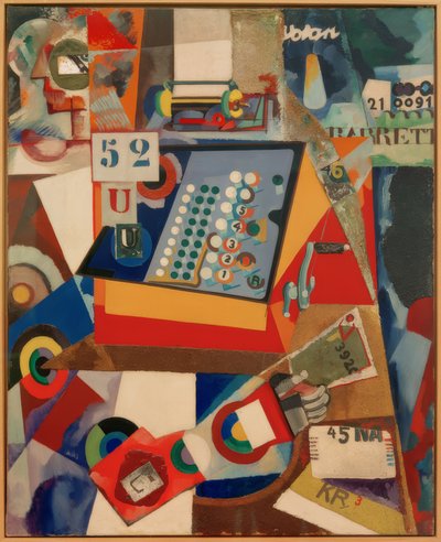 Ohne Titel (Registriermaschine) von Amadeo de Souza Cardoso