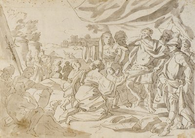 Zeichnung von Amalfi, Carlo