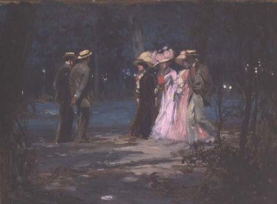 Abendspaziergang von Amédée Julien Marcel Clément