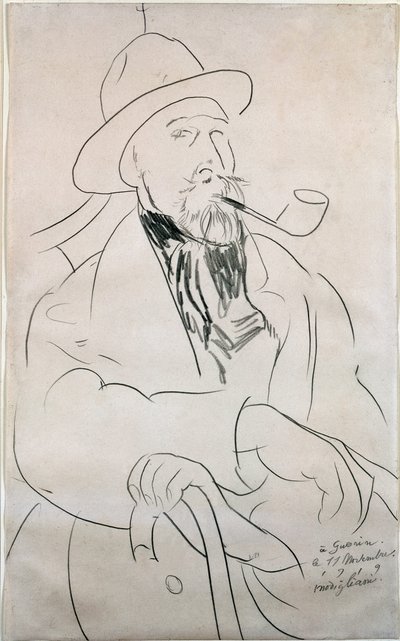 Porträt von Charles Guerin von Amedeo Modigliani