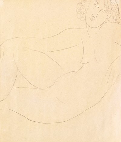 Femme Nue Accoudee, 1918 von Amedeo Modigliani