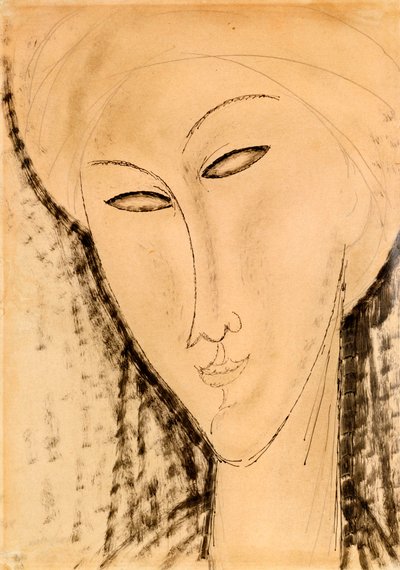 Kopf einer Frau von Amedeo Modigliani