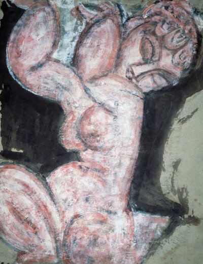 Nackte Karyatide von Amedeo Modigliani
