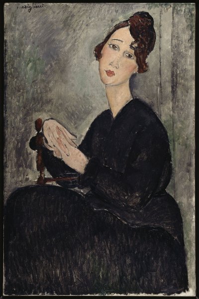Porträt von Dédie, 1918 von Amedeo Modigliani