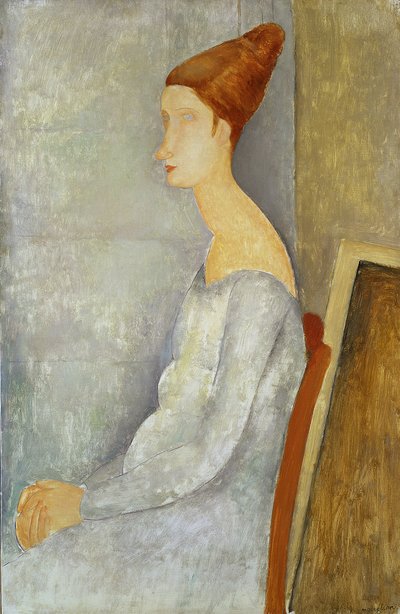 Porträt von Jeanne Hébuterne von Amedeo Modigliani