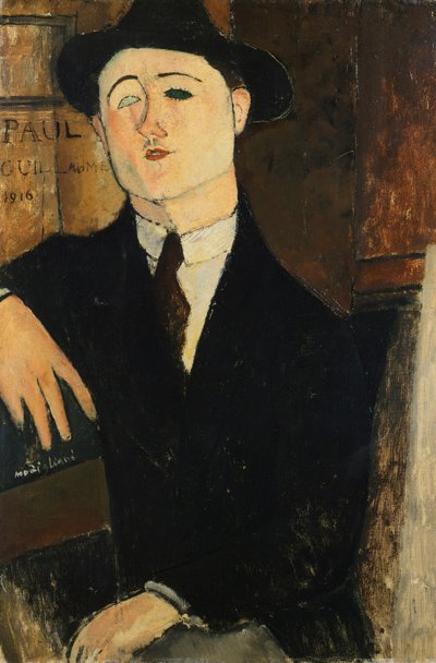 Porträt von Paul Guillaume von Amedeo Modigliani