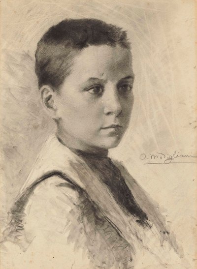 Selbstporträt von Amedeo Modigliani