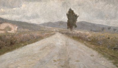 Die toskanische Straße, ca. 1899 von Amedeo Modigliani