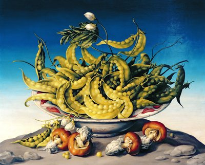 Erbsen in einer Schüssel von Amelia Kleiser