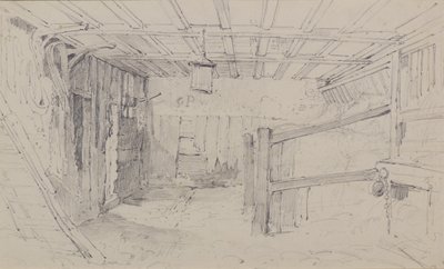 In einem Stall, ca. 1810 von Amelia Long