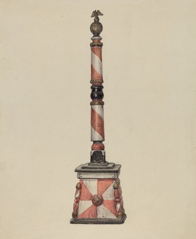 Barberstange von American 20th Century