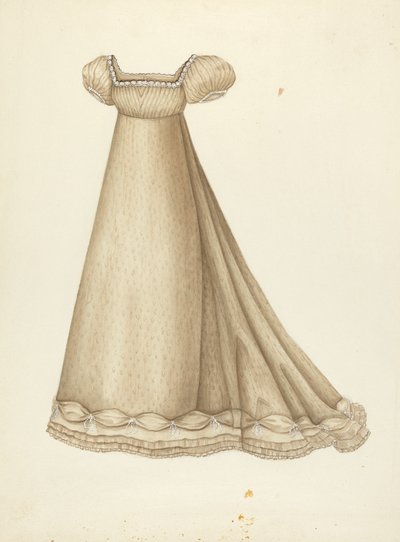 Empire-Hochzeitskleid von American 20th Century