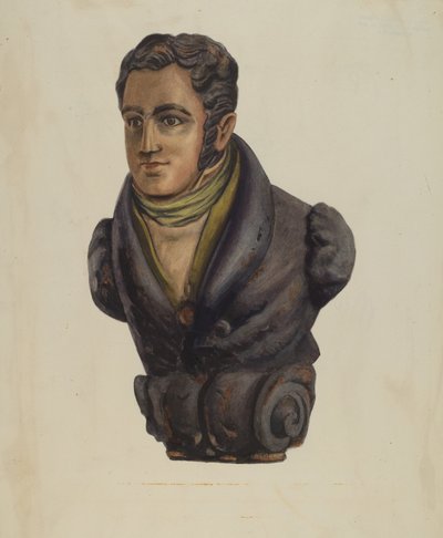 Galionsfigur von "Bartholomew Gosnold" von American 20th Century