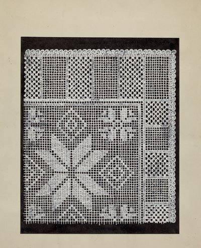 Hardanger-Spitze von American 20th Century