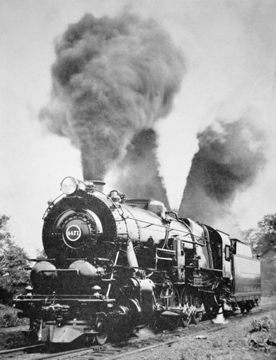 Eine Decapod Lokomotive von American Photographer