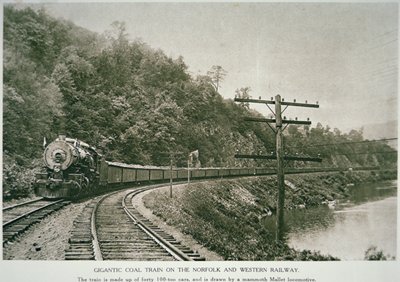 Norfolk & Western Railway, ca. 1925 von American Photographer