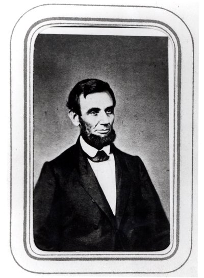 Porträt von Abraham Lincoln von American Photographer
