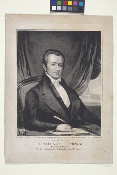 Adoniram Judson, Missionar in Burma von American School