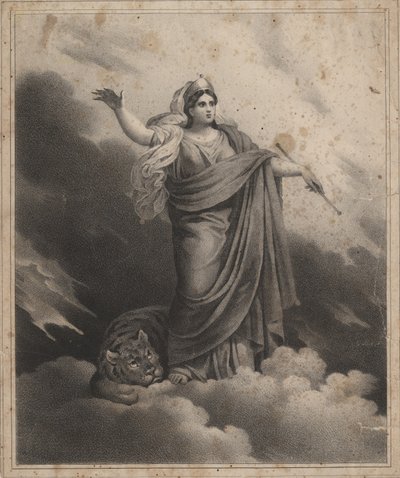 Allegorische Figur von American School
