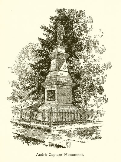 Andre Capture Denkmal, West Point von American School