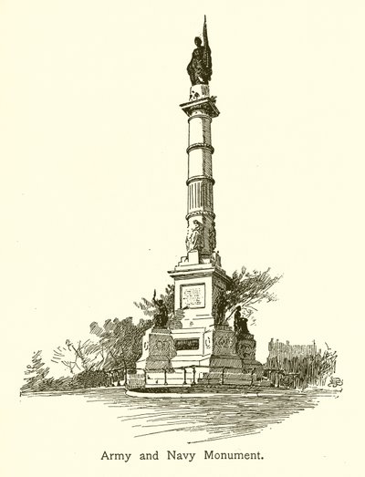 Armee- und Marine-Denkmal, Boston Common von American School