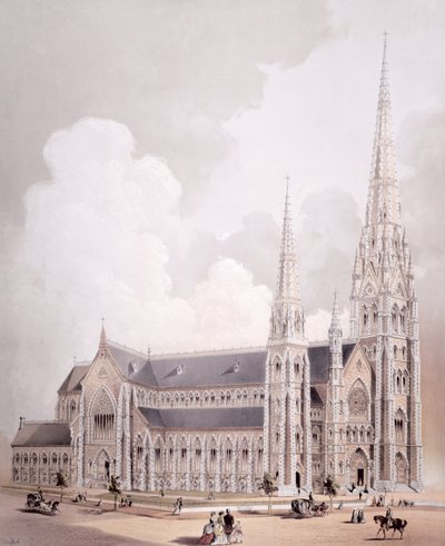 Kathedrale des Heiligen Kreuzes, Boston, Massachusetts von American School