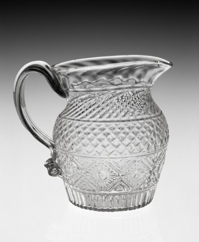 Sahnekrug, ca. 1820-1840 von American School