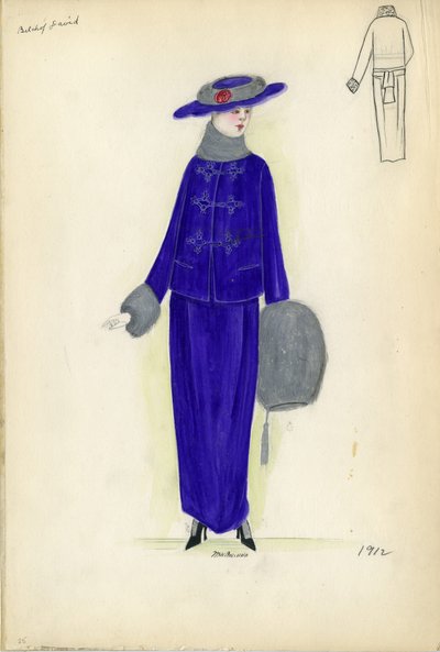 Tageskleid, Belchof David von American School