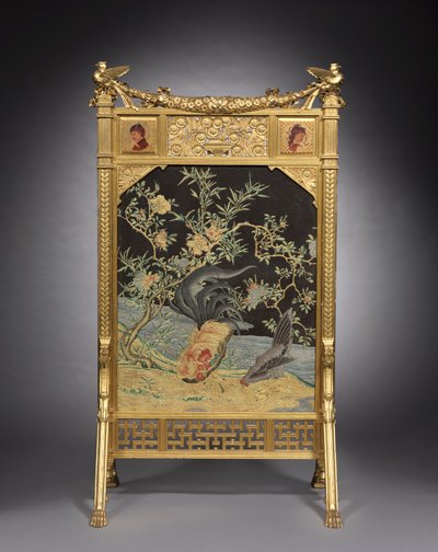 Feuerschirm, Herter Brothers, ca. 1878-1880 von American School