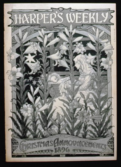 Harpers Weekly, Weihnachtsankündigungen 1896 von American School