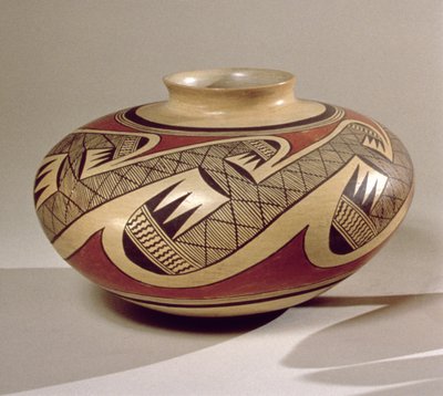 Hopi-Bullware-Topf aus Arizona von American School