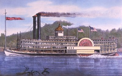 Auf dem Mississippi von American School