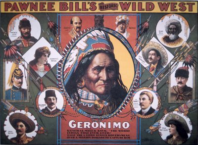 Pawnee Bills Historische Wild West Plakat von American School