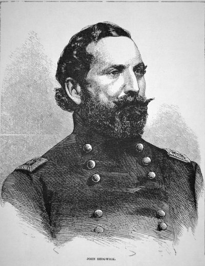 Porträt von General John Sedgwick von American School