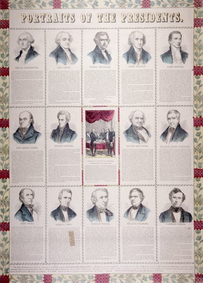 Porträts der Präsidenten von American School