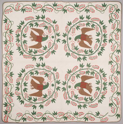 Quilt, ca. 1840-50 von American School