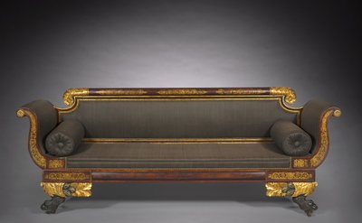 Sofa, um 1820 von American School
