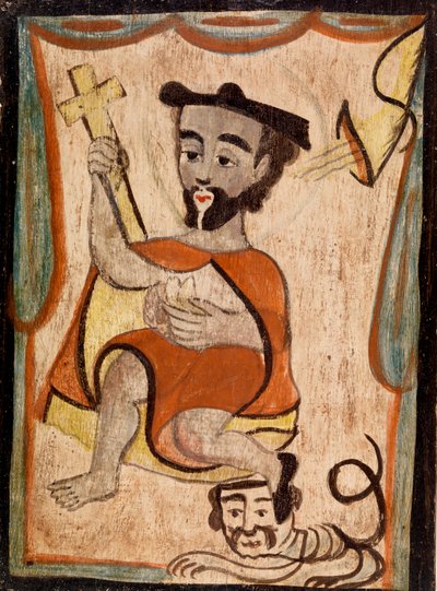 St. Hieronymus und ein Löwe von American School