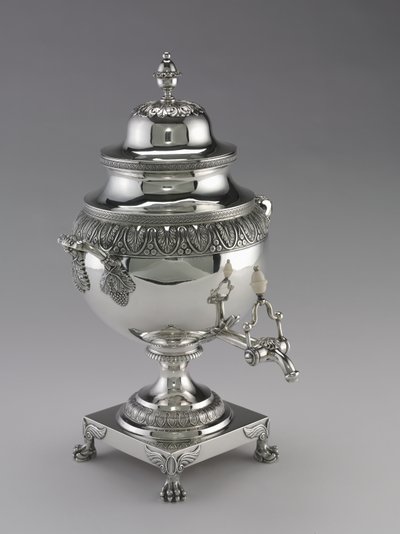 Teekanne, hergestellt von Harvey Lewis, 1811-25 von American School