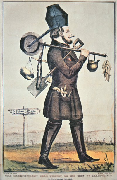 Der unabhängige Goldsucher von American School