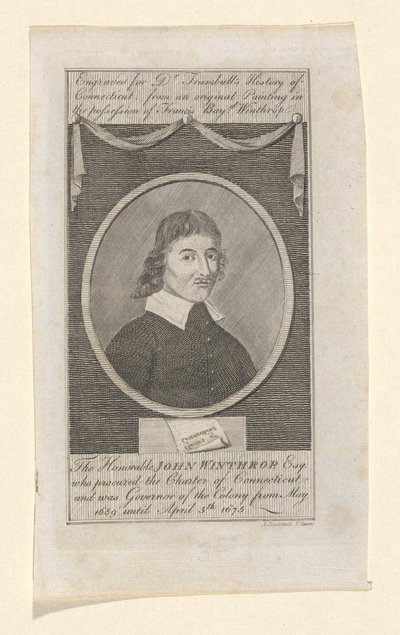 Porträt von John Winthrop von Amos Doolittle